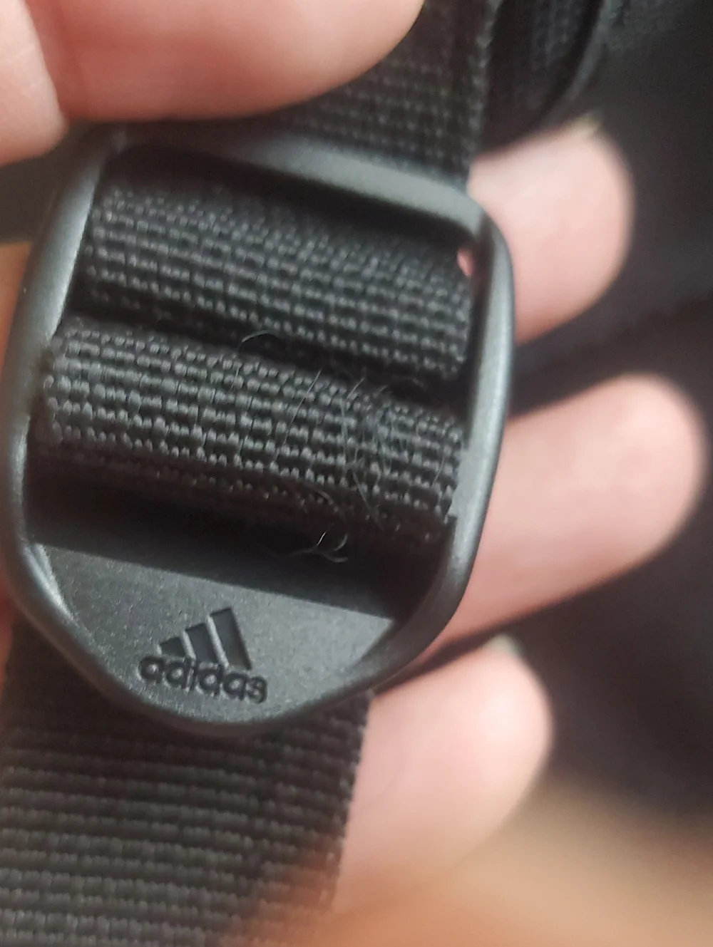 adidas Black Backpack with White Logo - Men's 16